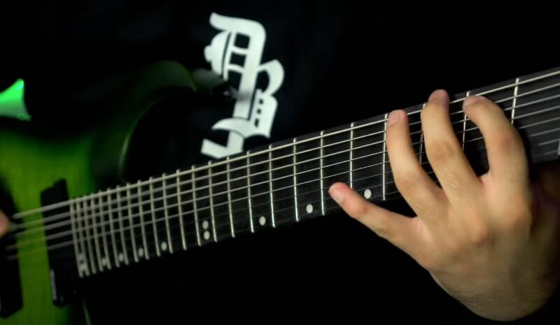 8 string guitar techniques