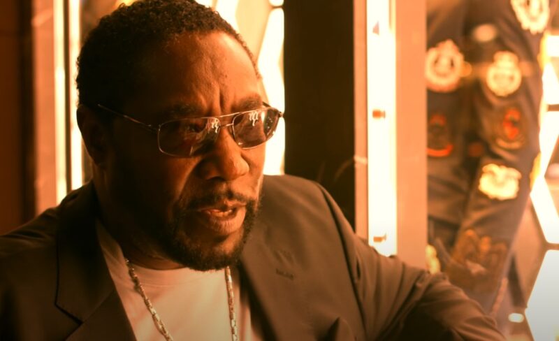 A shot of Eddie Levert from his official music video