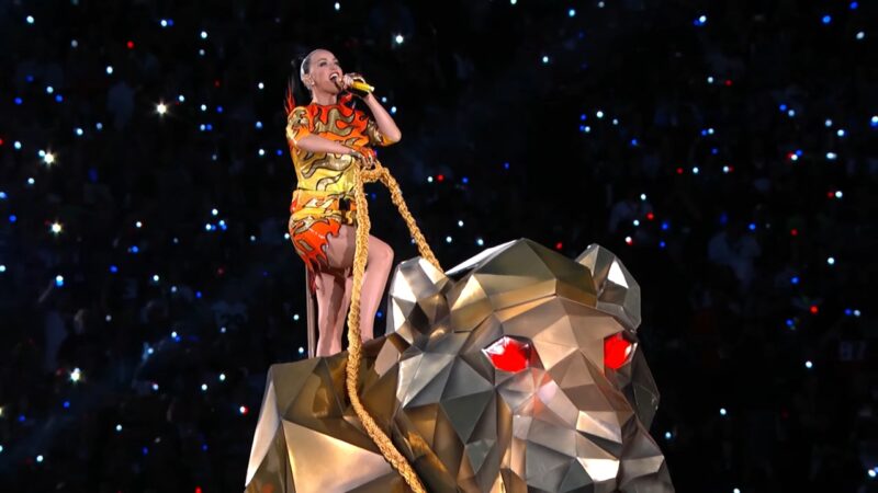 Katy Perry live at Super Bowl XLIX