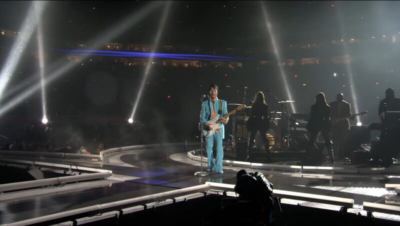 Prince live at the Super Bowl XLI halftime show